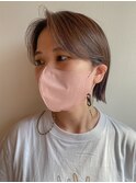 ミニボブで外ハネスタイリング