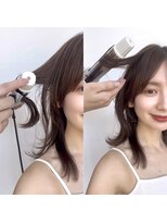 アフロートリノ(AFLOAT Leino)&nbsp;小顔ヘルシーレイヤースタイル透明感カラー【修】20代30代40代