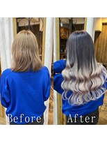 ARビューティー ギンザ(AR Beauty Ginza)&nbsp;シルキーグレージュ#シールエクステ#デザインカラー#韓国#銀座