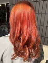 アース 川崎店(HAIR&MAKE EARTH) サンセットオレンジカラー