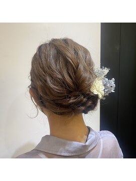 サロンドミルク 溝の口店(salon de MiLK) 浴衣ヘアアレンジ