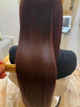 ディベスト ヘアーラウンジ(Dbest hair lounge)の写真/《アルカリ酸熱》《ケラコラ》《質感再整カラー特許成分トステア》究極ダメージケア《METEO髪質改善》導入*