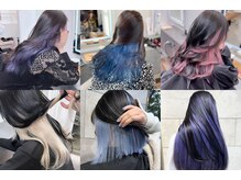 《高技術×高品質》ハイトーンカラーのスペシャリストなスタッフがお客様の魅力を引き出します。