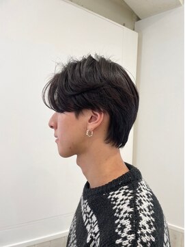 ビューバイネオリーブ 用賀店(Beau'r by neolive) サーフカール刈り上げセンターパートリバースセンターパート