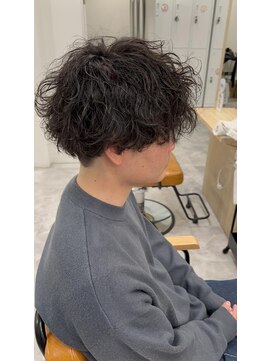 シアン 立川店(Shian) 波打ちパーマ×ジェンダーレスマッシュ