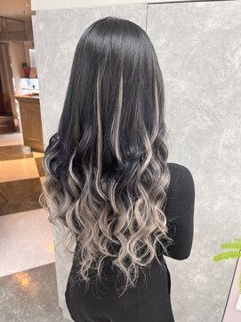 ガルボヘアー 名古屋栄店(garbo hair) #プルエクステ#バレイヤージュ#ギャル#10代#20代#名古屋