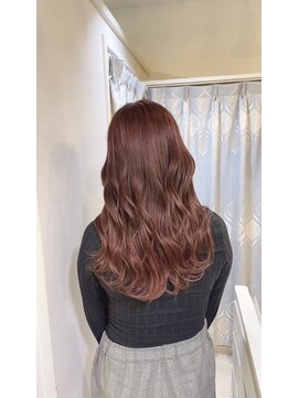 ベビーフェアリー 西宮北口店(Baby Fairy) ブリーチなしダブルカラーピンクブラウン