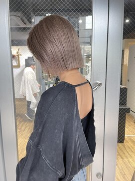 アルカナ 明治神宮前原宿(ARCANA) 切りっぱなしボブ エアリーロング 美髪 ピンクブラウン