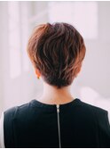 個性派シンプルショート/20代/30代/40代/50代/倉敷/白楽町