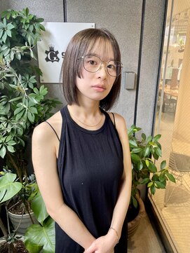 グリーン 町田(green) 【ボブ】顔まわりプツっとボブ2