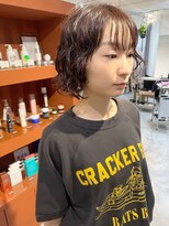 プフ 伏見(puf)&nbsp;[puf 伏見/丸の内/栄/名古屋]くるくるパーマボブ★鳥山