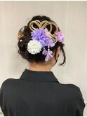 前撮りのヘアセット