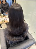 髪質改善カラー/暗髪/透明感/美髪/艶髪/梅田/10代/20代/30代