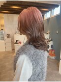 アポロカラー×ピンクルーツカラー×ケアブリーチ