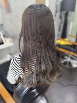 ヘアサロン リリ(riri) グラデーションカラー
