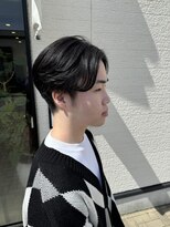 アーチ(ARCH) 『メンズ韓国風』センターパートマッシュ