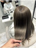 白髪ぼかし/脱白髪染め/脱白髪染めハイライト/透明感
