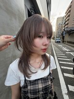 カノエ(canoe)&nbsp;ハイトーンカラー×ハッシュカット