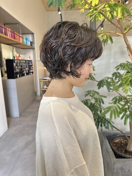 ルプラス(le place.) ショートパーマ