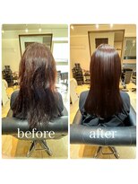 アレッタ 大森町(aletta)&nbsp;クセのうねりとダメージのパサつきを改善！