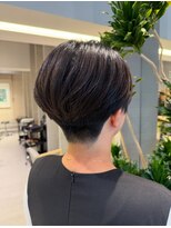キミトヘアデザインアンドスパ(Kimito Hair design&spa)&nbsp;丸みショート/髪質改善/小顔/艶カラー/30代/武蔵小杉/ベージュ