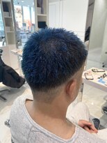 ヘアーアンドメイク ニューヨークニューヨーク 姫路店(Hair&Make NYNY)&nbsp;ディープブルーカラー