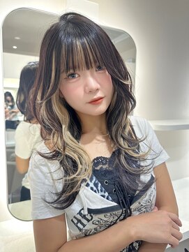 アイトーキョー 名古屋2nd(AI TOKYO) レイヤーカット/インナーカラー/ベージュ/[栄/矢場町]