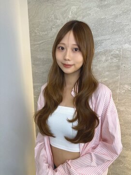 ロンドガーネット 池袋(Lond garnet) 暗めカラー/韓国風巻き/レイヤーカット/髪質改善/縮毛矯正/池袋