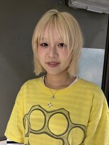 キルトプラスリム(Qilt+LIM)&nbsp;抜きっぱなしブロンド×ボブレイヤー