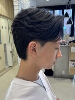 パーク(PAAQ)&nbsp;フェザーパーマニュアンスパーマ毛流れパーマセンターパート