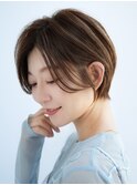 前髪なし大人ショートボブ30代40代50代 【AIN.表参道】川原大地