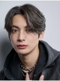 シースルーセンターパート×曲がる縮毛矯正