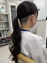 プライズ 表参道原宿店(prize) ツーブロックポニーテール刈り上げ女子メンズライクボーイッシュ