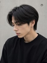 ベル 新宿(Belle)&nbsp;毛流れストレートカルマヘア韓国風センターパート曲がる縮毛矯正