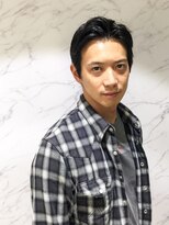 パティオン(PATIONN)&nbsp;ソフトツーブロックのかきあげオールバック風ショートスタイル☆