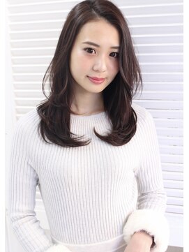 オーロ 西宮店(ORO) ナチュラルなフェミニンカール