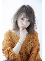 ジルトータルビューティーサロン 河内花園店 (JILL)&nbsp;【figaro】無造作ウェーブがおしゃれな伸ばしかけボブ