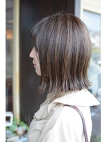 浪漫館 サンク(CINQ)&nbsp;切りっぱなしボブ　＠岩下裕紀