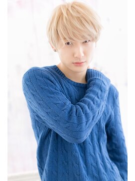 ミック ヘアアンドメイク アップ 駒込店(miq Hair&Make up) 重軽で魅せる★ハイトーンカラー無造作ショート