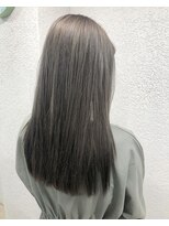 アジールヘア 所沢プロペ通り店(agir hair)&nbsp;暗めグレージュカラー10代20代30代