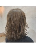 ハイライト×マットベージュ【稲毛/稲毛駅/縮毛矯正/千葉/千葉駅
