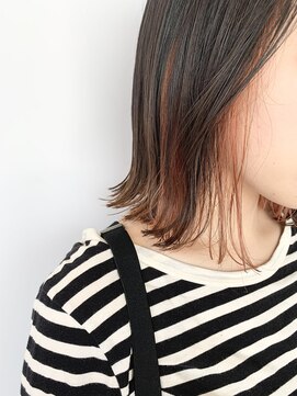 ザ ラボ アングゥ(The Labo ungu) インナーカラー×ピンク