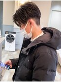 マッシュウルフショートマッシュウルフヘアツーブロツーブロック