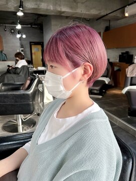 バーチョ(bacio) 20代30代40代◎小顔骨格矯正ショート【麻生/札幌ショート/白髪】