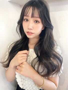 リコバイアフロート(riko by afloat) シースルーバング/韓国風ヘア/レイヤーロング