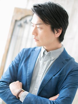 グルーミングサロン バーバー キャッスル 北浦和西口(Grooming salon Barber Castle) アレンジ自在♪七三アップバングヘルシースタイルQ