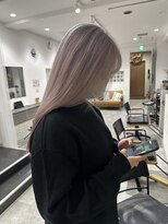 カラ ヘアーサロン(Kala Hair Salon) ホワイトラベンダー/大人ガーリー/ハイライト
