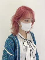 ギグスダブル 栄久屋大通店(gigs double)&nbsp;桜ピンク×レイヤーボブ