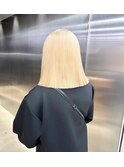 【kaho】ホワイトブロンド