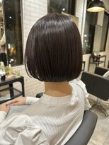  ジーナ 大阪茨木(Zina)&nbsp;ぷつっとボブ×チョコレートカラー